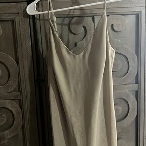 Silk feeling dress very light comfortable
